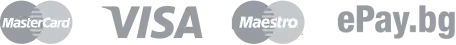 MasterCard, Visa, Maestro, epay.bg