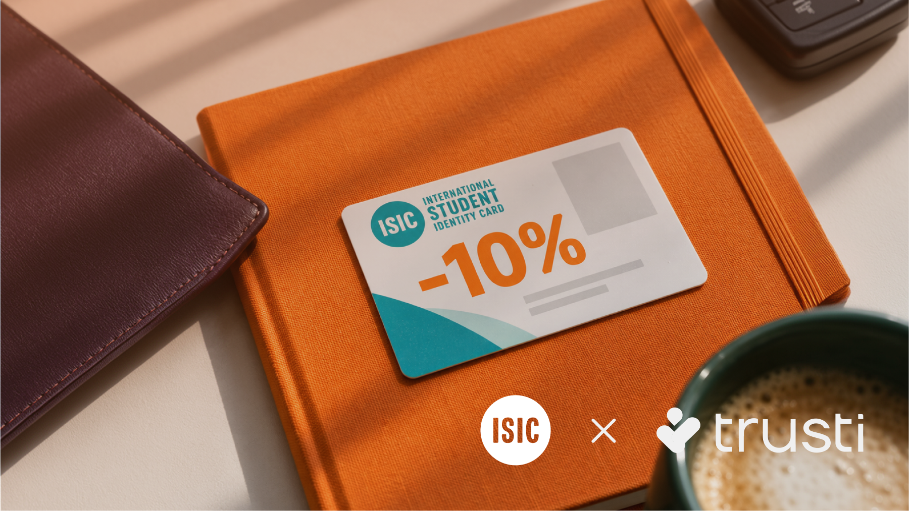 Trusti предоставя 10% отстъпка за застраховка на всички студенти с ISIC карта